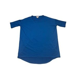 Lularoe Solid Royal Blue Tunic Shirt XXS